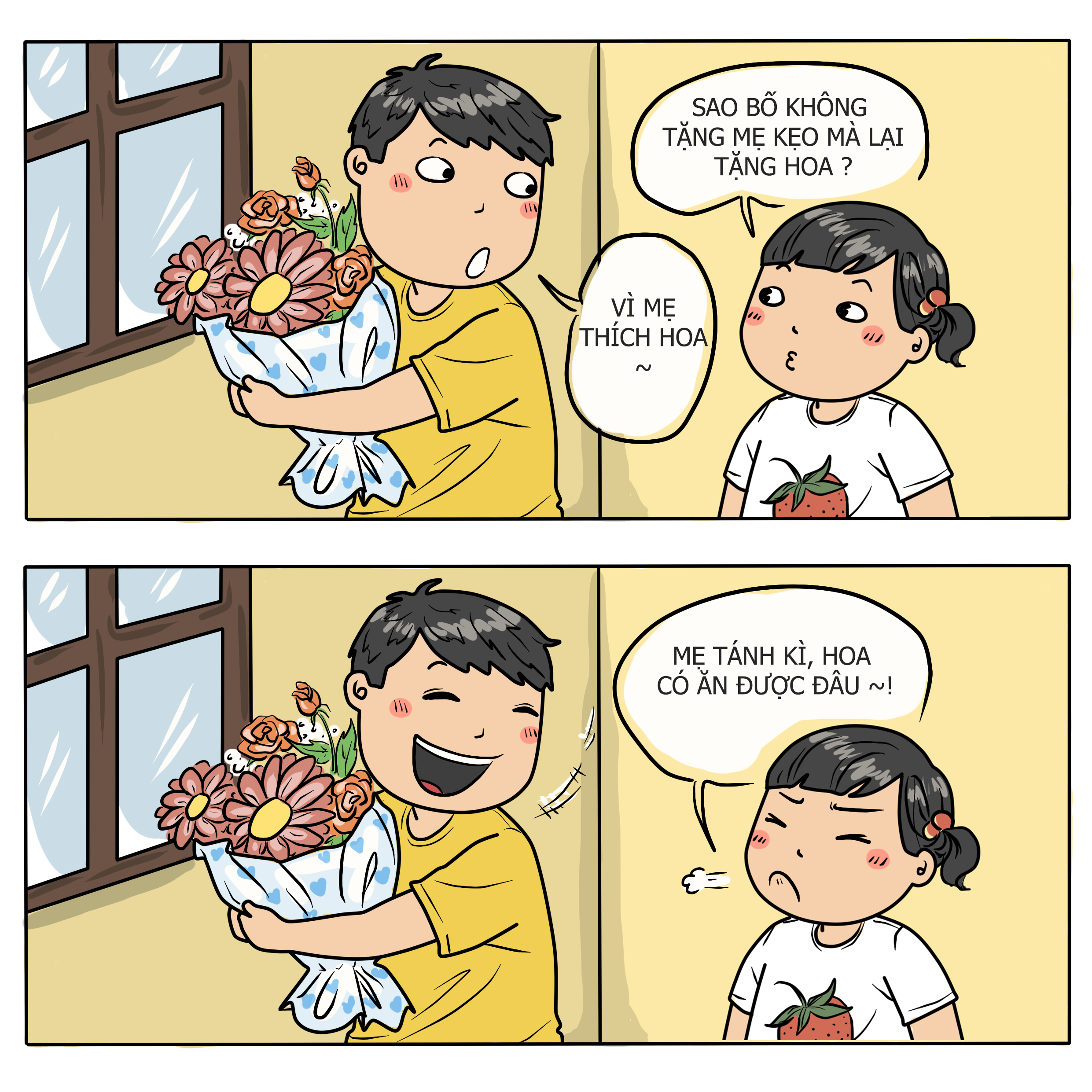 đối đáp hài hước giữa bố mẹ và con cái ảnh 5 doi dap hai huoc giua bo me va con cai anh 5