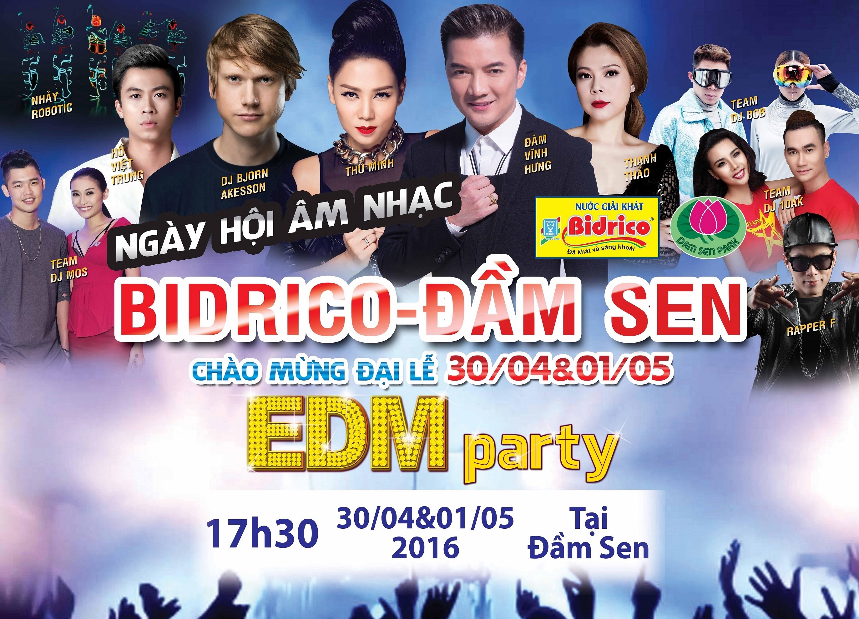Bua tiec am nhac dinh cao tai Dam Sen hinh anh