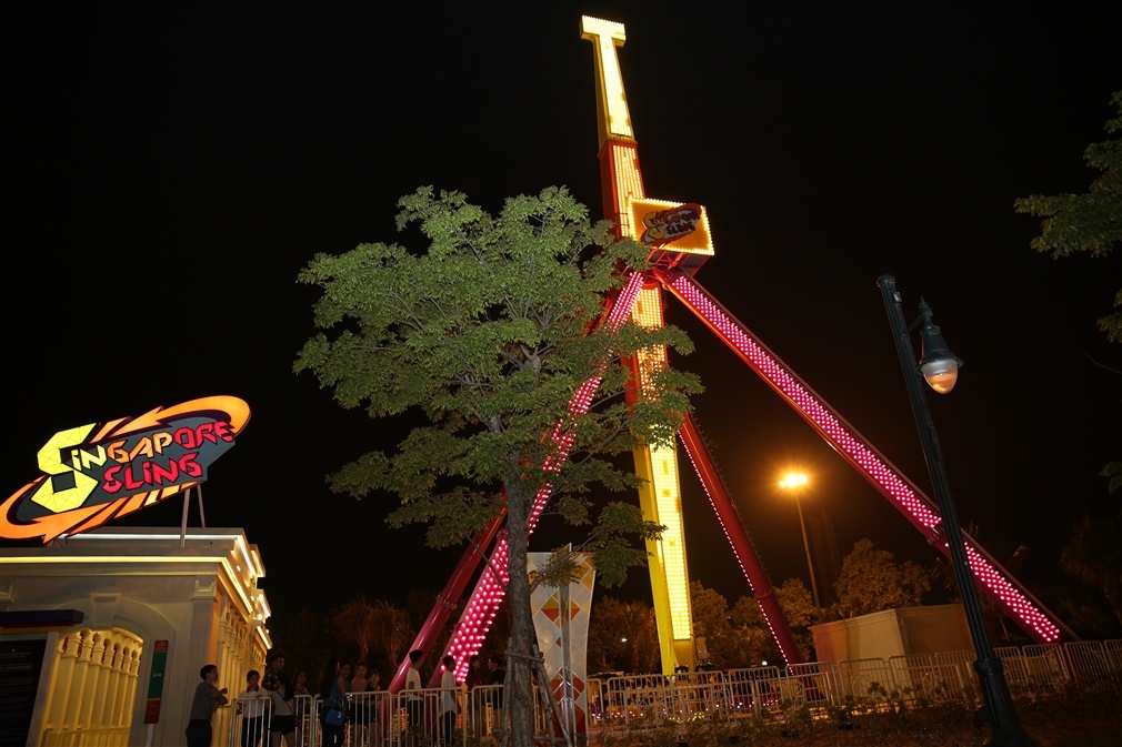 Asia Park ra mắt trò chơi mạo hiểm Singapore Sling ảnh 2 Asia Park ra mat tro choi mao hiem Singapore Sling anh 2