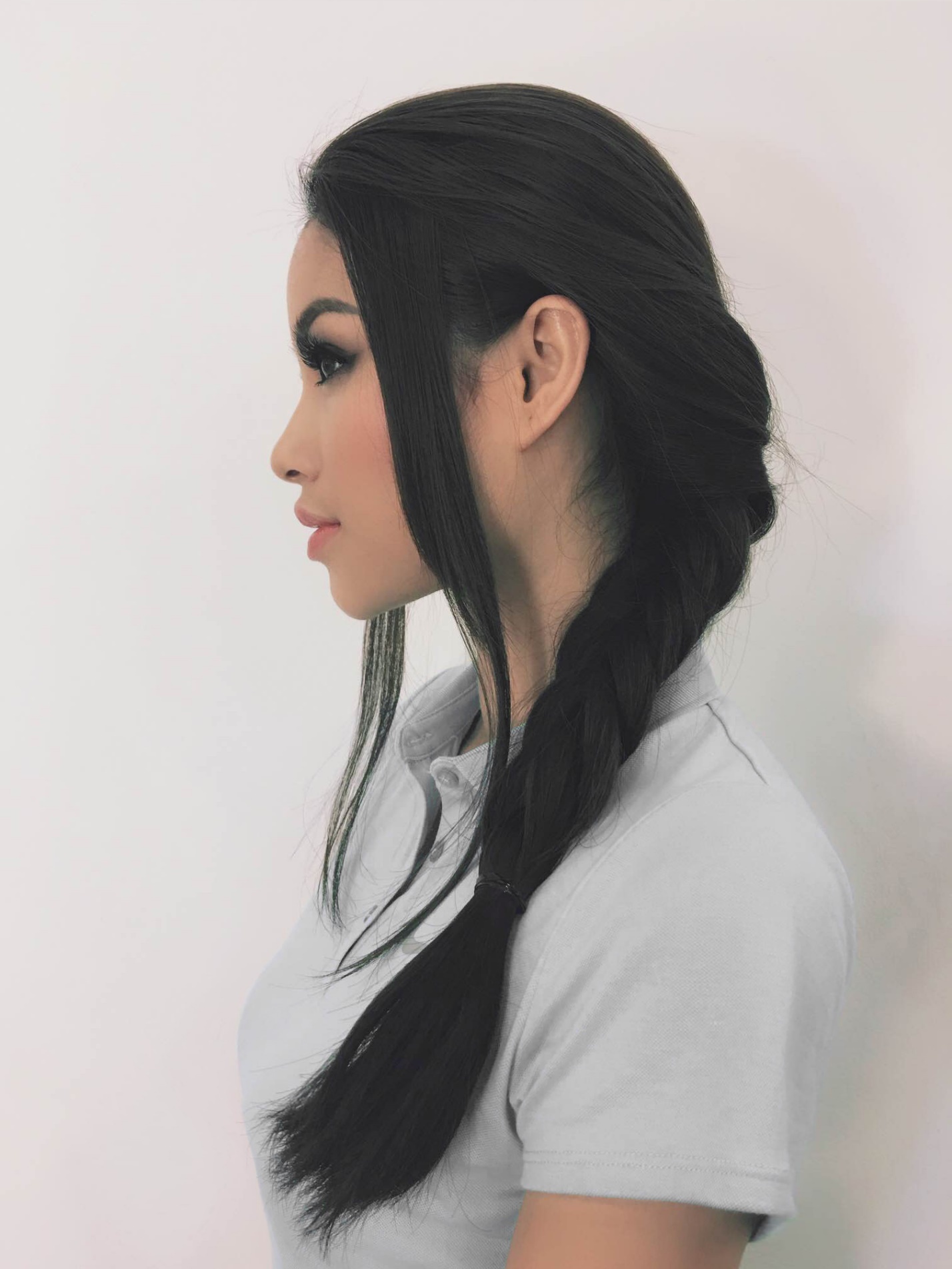 Cách tết tóc đuôi cá giống Hà Anh ảnh 5 Cach tet toc duoi ca giong Ha Anh anh 5