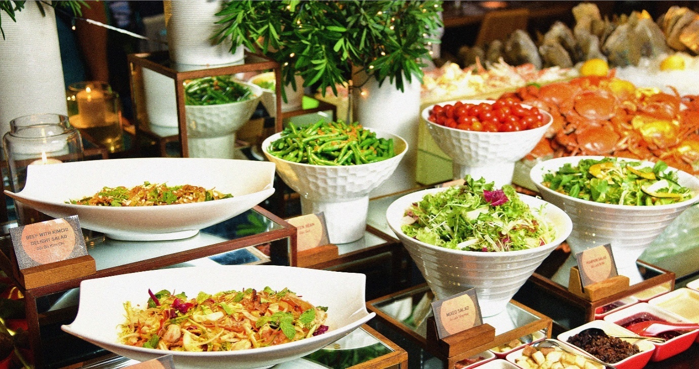 buffet hai san va tom hum o Sai Gon anh 2