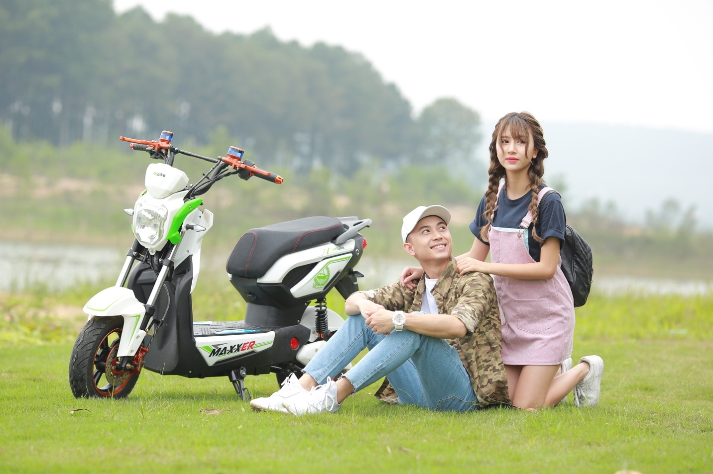 Quang duong di chuyen an tuong 110 km mot lan sac cua HKbike hinh anh