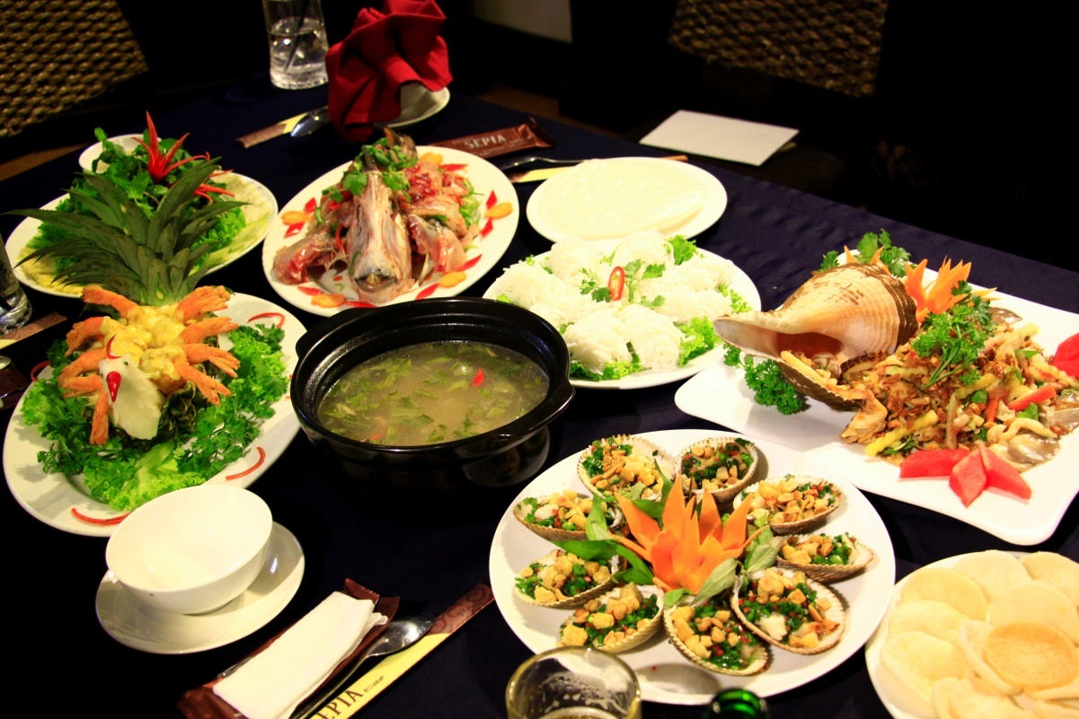 Diem hen cho tin do hai san o Sai Gon hinh anh