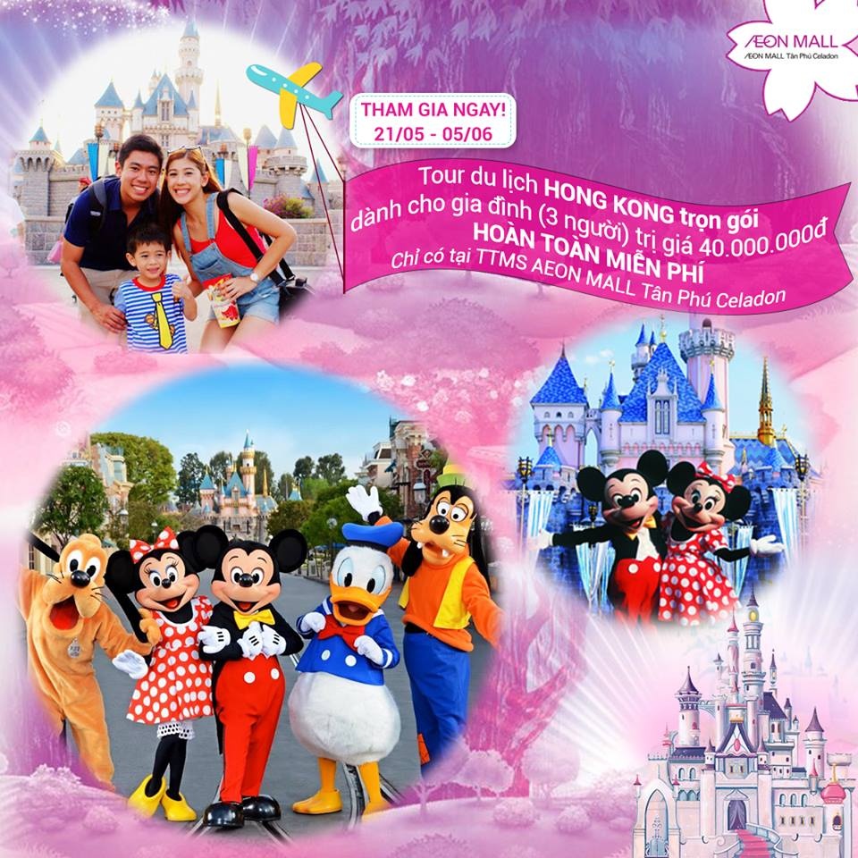cơ hội du lịch Hong Kong với Aeon Mall Tân Phú ảnh 1 co hoi du lich Hong Kong voi Aeon Mall Tan Phu anh 1