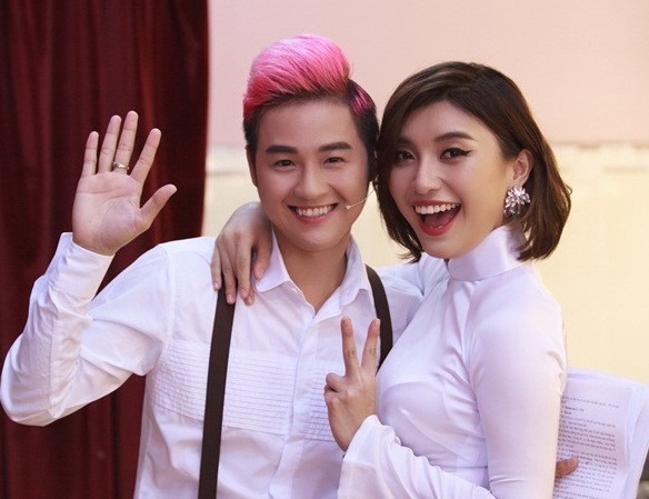 Thanh Duy, Tieu Chau Nhu Quynh hoi ngo trong nhac hoi mua he hinh anh