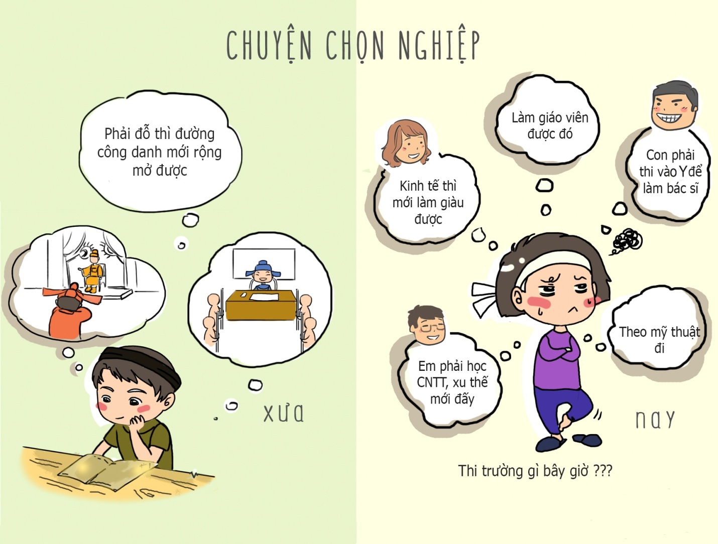 su khac biet trong chuyen thi cu xua va nay anh 7