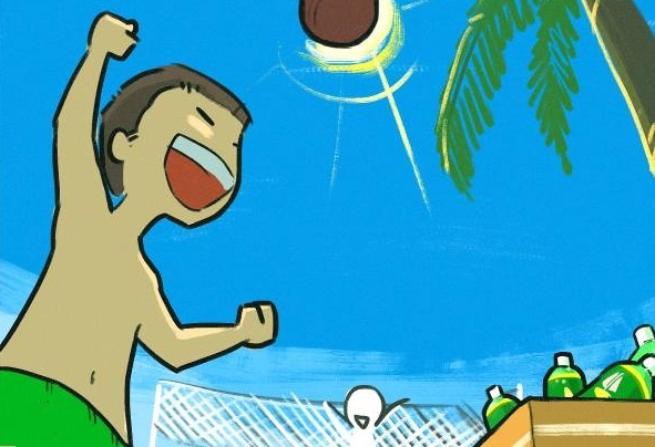 Tranh vui: Khi ban biet tan huong mua he hinh anh