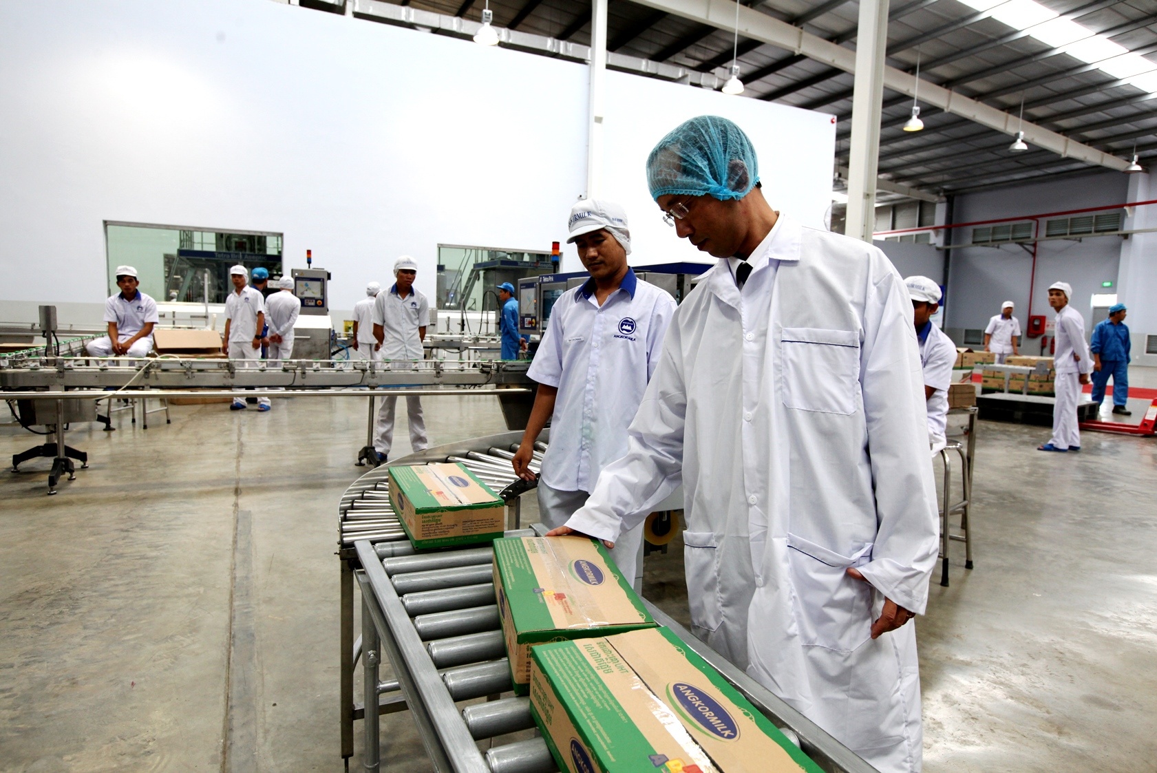 Vinamilk xây nhà máy sữa tại Campuchia ảnh 1 Vinamilk xay nha may sua tai Campuchia anh 1