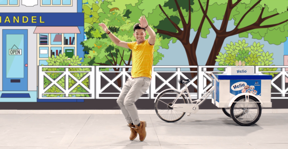 Trọng Hiếu thành chàng tặng kem trong MV mới ảnh 1 Trong Hieu thanh chang tang kem trong MV moi anh 1