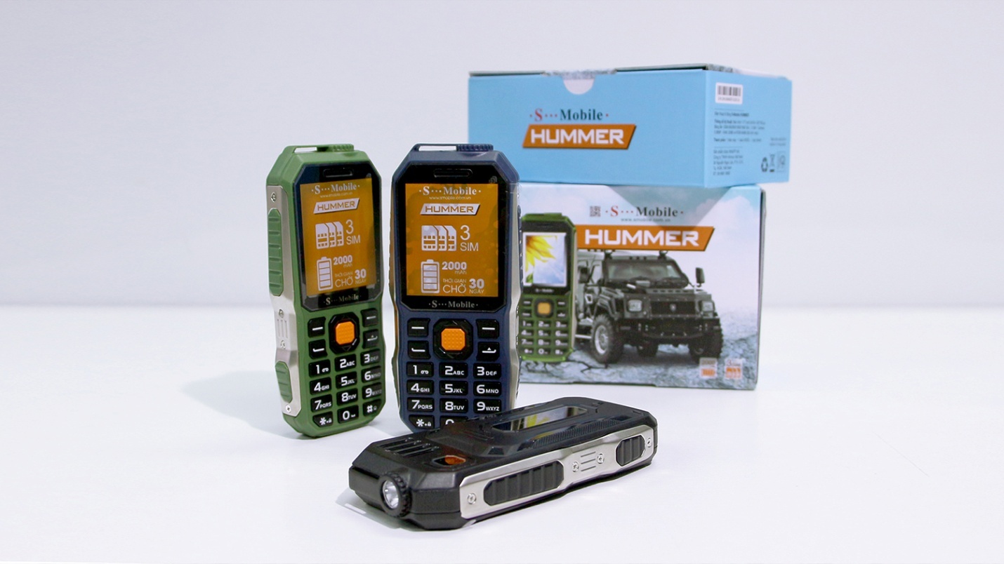 điện thoại S-mobile Hummer pin chờ 30 ngày ảnh 1 dien thoai S-mobile Hummer pin cho 30 ngay anh 1