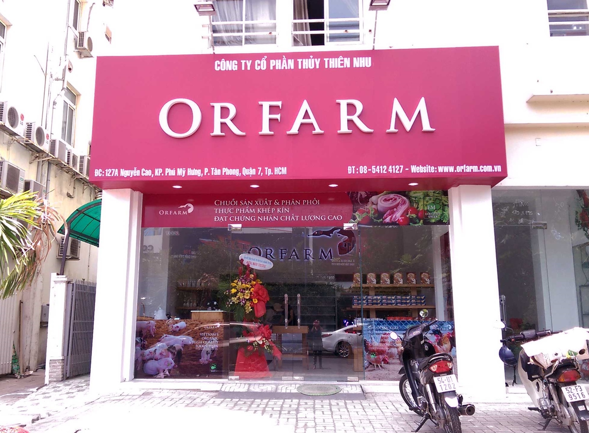 Chuoi cua hang thuc pham ORFARM ra mat thi truong TP HCM hinh anh