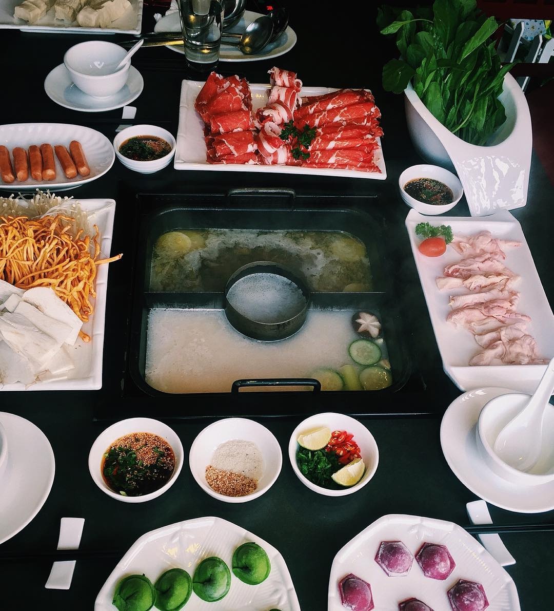 an lau Hong Kong tai nha hang Hutong anh 4