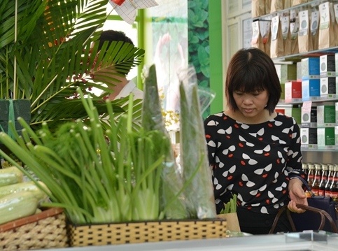 Thuc pham huu co Organica khai truong cua hang thu 3 hinh anh