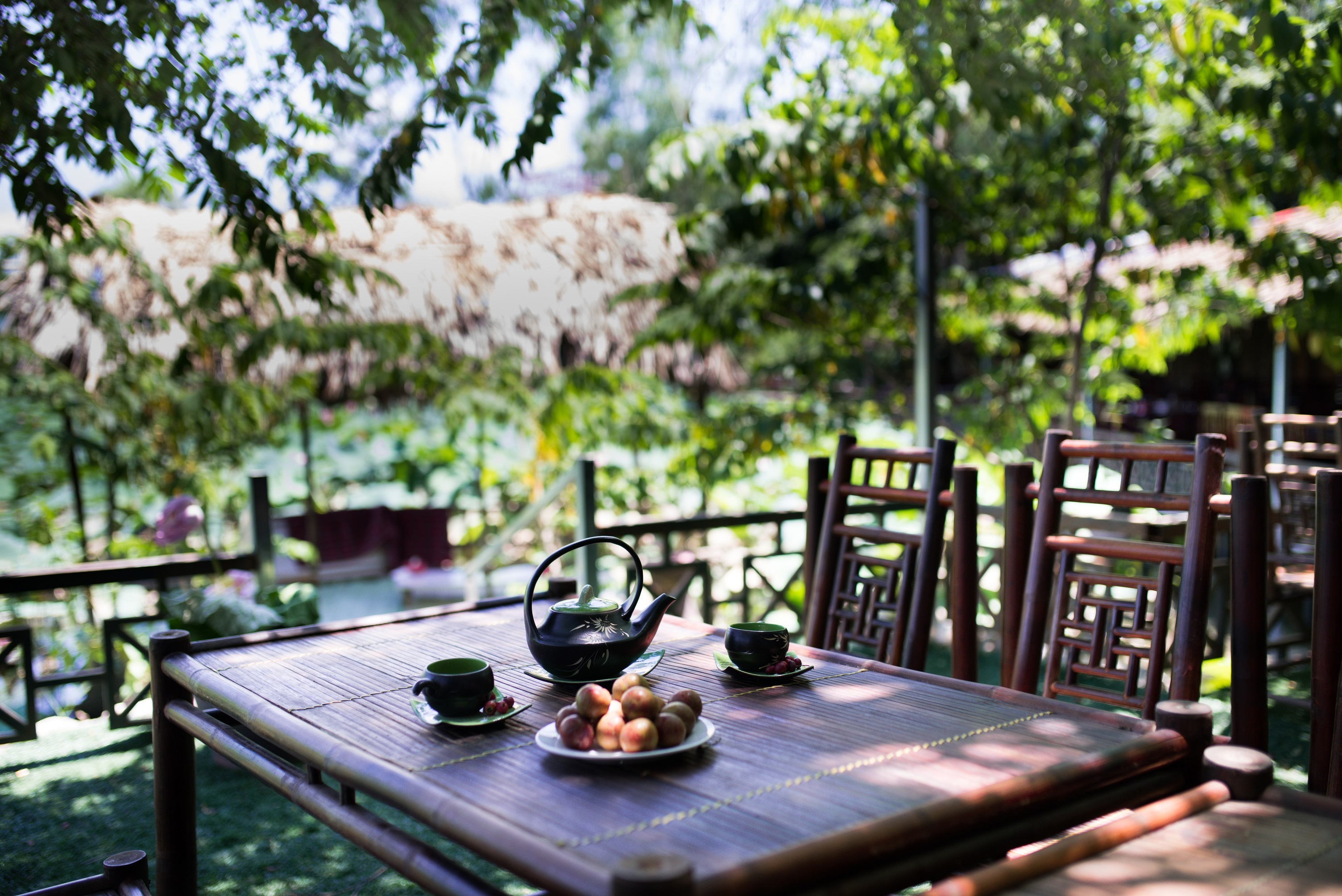 ghe Vuon Quan de tro ve lang que anh 1