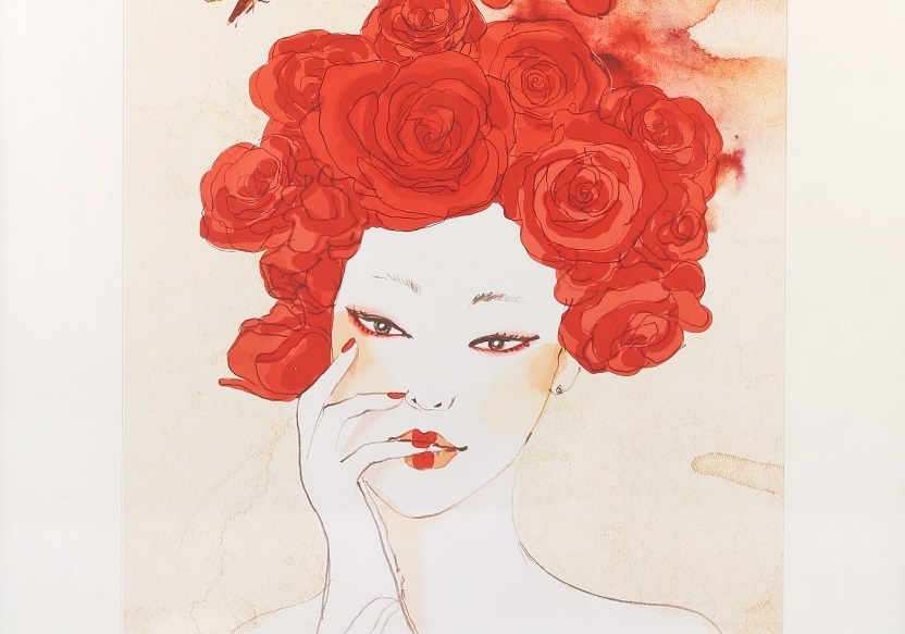 Nhung sang tao doc dao tu hoa hong hinh anh