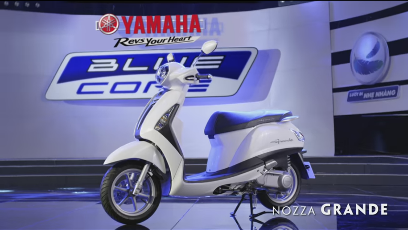 xe Yamaha trang bị động cơ Blue core ảnh 2 xe Yamaha trang bi dong co Blue core anh 2