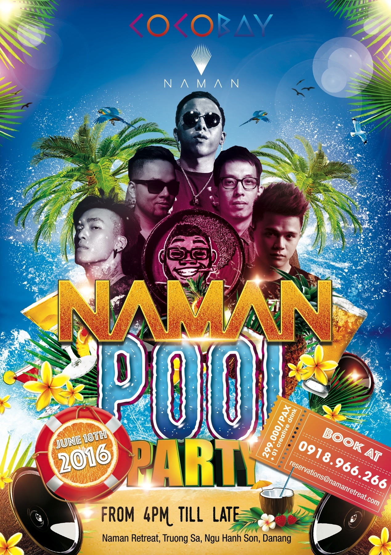Pool Party tại Naman Retreat ảnh 3 Pool Party tai Naman Retreat anh 3