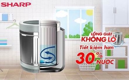 3 tinh nang giup may giat Sharp duoc long nguoi dung hinh anh