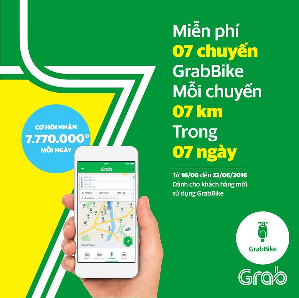 khuyen mai 777 cua GrabBike anh 2