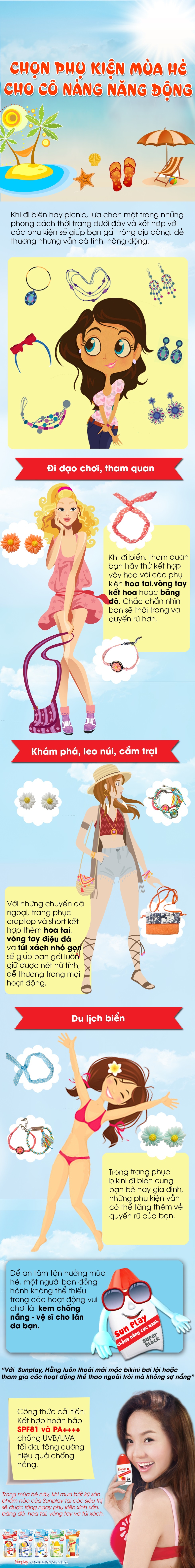 cách kết hợp phụ kiện đón hè ảnh 1 cach ket hop phu kien don he anh 1