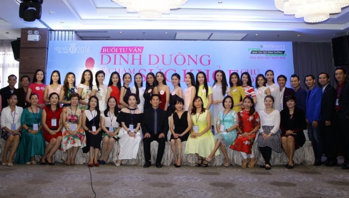 Nutrilite tư vấn dinh dưỡng cho thí sinh HHVN ảnh 2 Nutrilite tu van dinh duong cho thi sinh HHVN anh 2