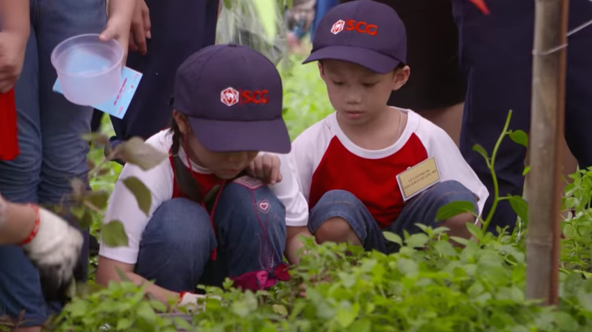 350 thieu nhi hoan thanh thu thach cong dan xanh hinh anh