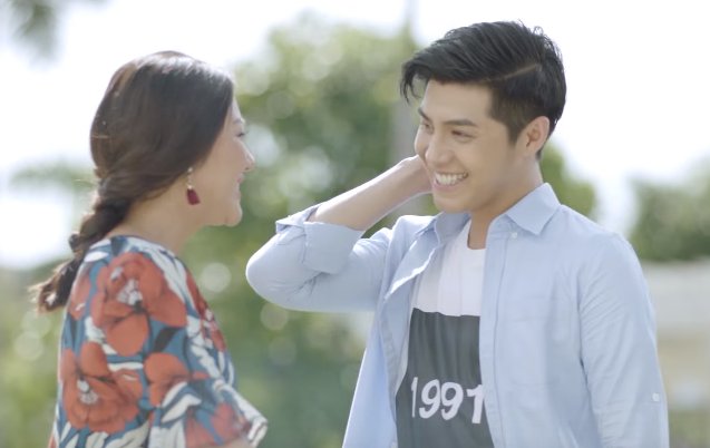 Noo Phuoc Thinh 'cam nang' Van Mai Huong trong MV moi hinh anh