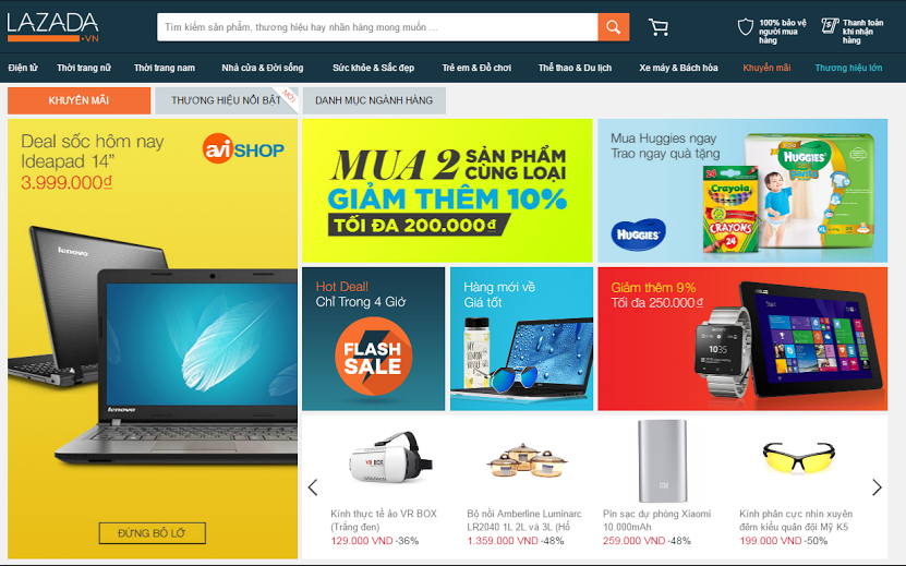 lazada đổi giao diện trang chủ ảnh 1 lazada doi giao dien trang chu anh 1