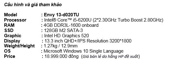 HP Envy 13,  laptop anh 4