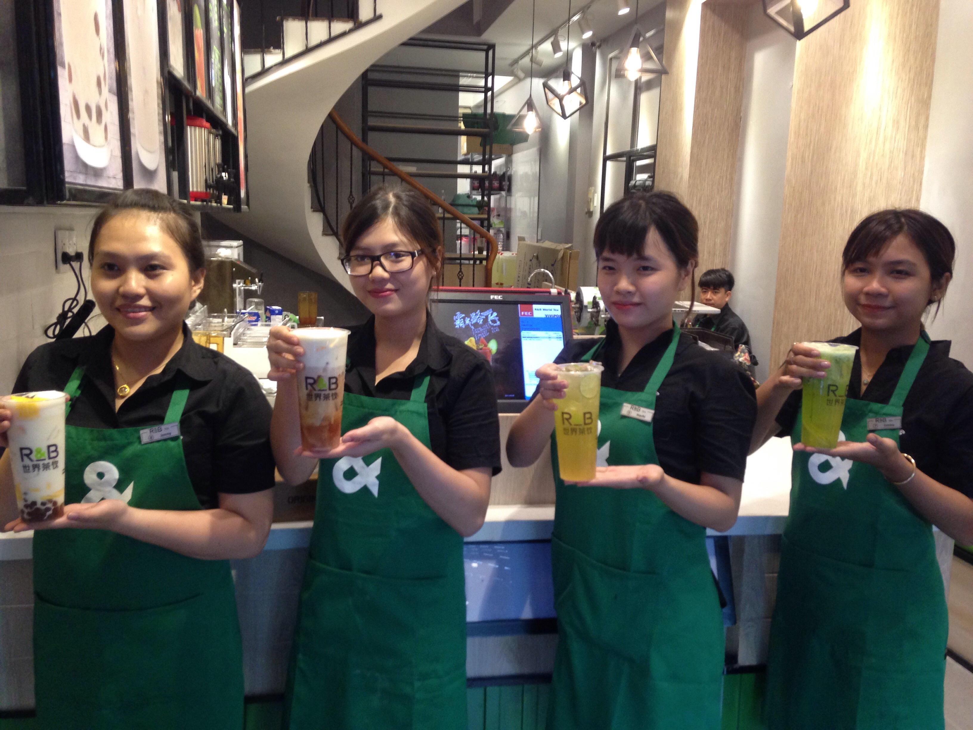 Thuong thuc huong vi tra sua Dai Loan tu R&B Tea hinh anh