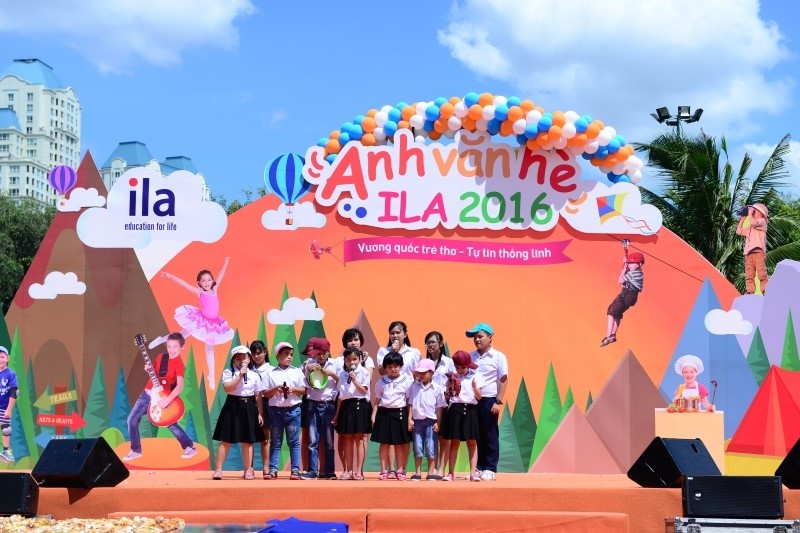 ILA khai truong 2 trung tam Anh ngu anh 9