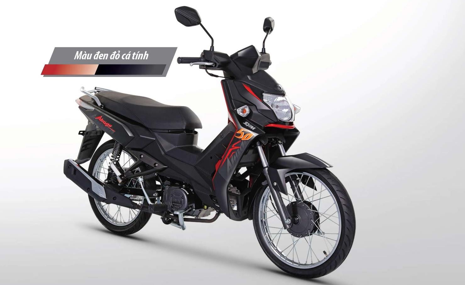 SYM Viet Nam ra mat dong xe cub 50 moi hinh anh