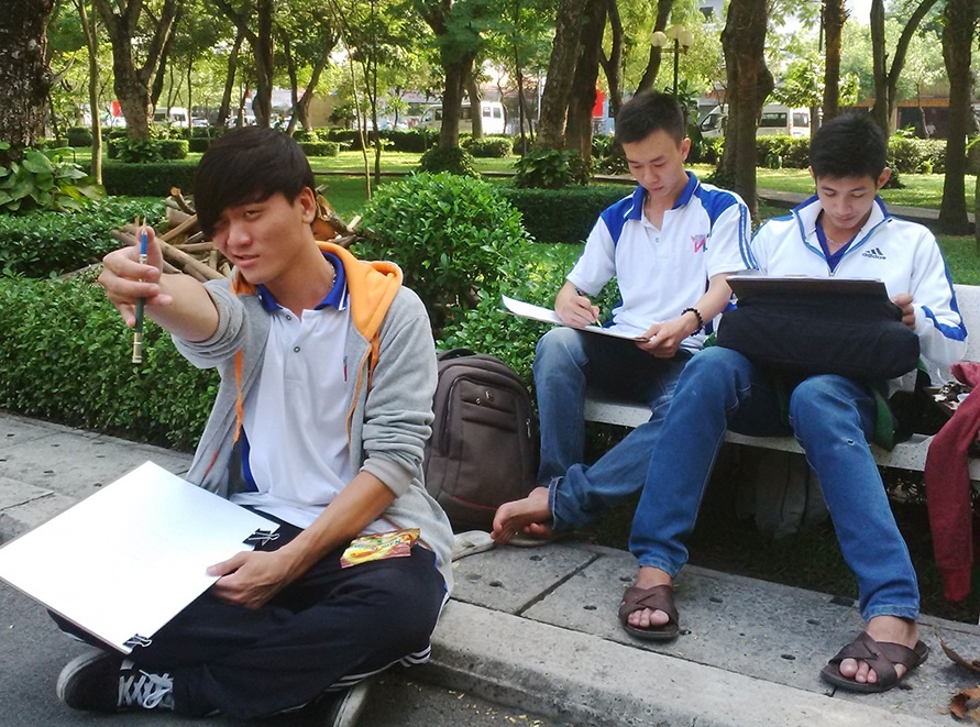 Trung cap thiet ke kien truc thu hut ban tre hinh anh