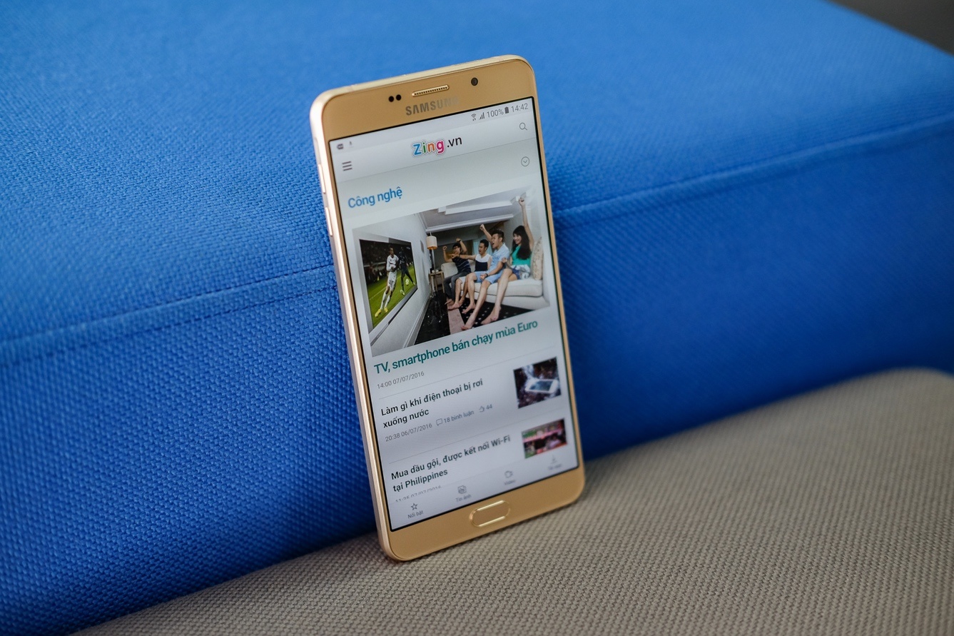 Galaxy A9 Pro 2016: Man hinh lon, pin khoe, thiet ke dep hinh anh