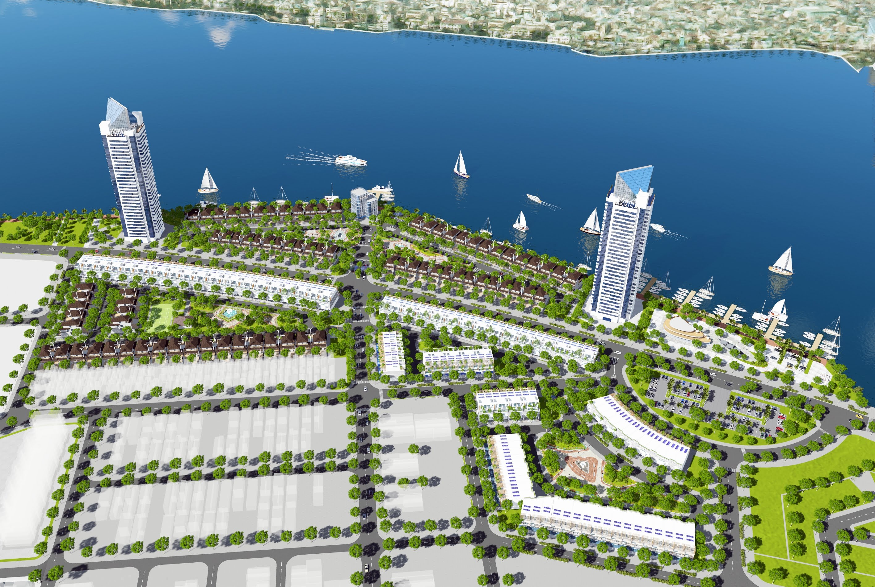 Suc hut cua du an shophouse Ngo Quyen va Marina Complex hinh anh