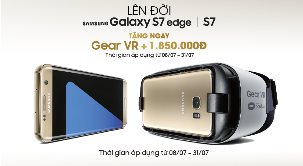 Mua Samsung Galaxy S7 va S7 edge, nhan kinh Gear VR hinh anh