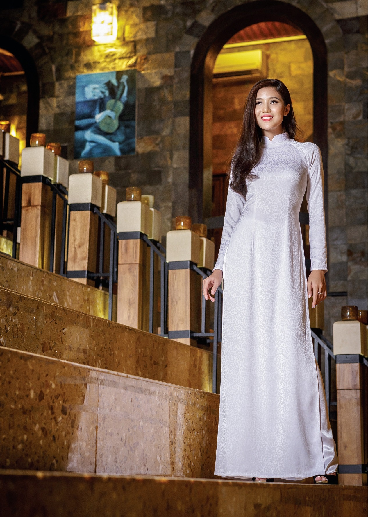 Áo dài nữ sinh mùa tựu trường ảnh 2 Ao dai nu sinh mua tuu truong anh 2