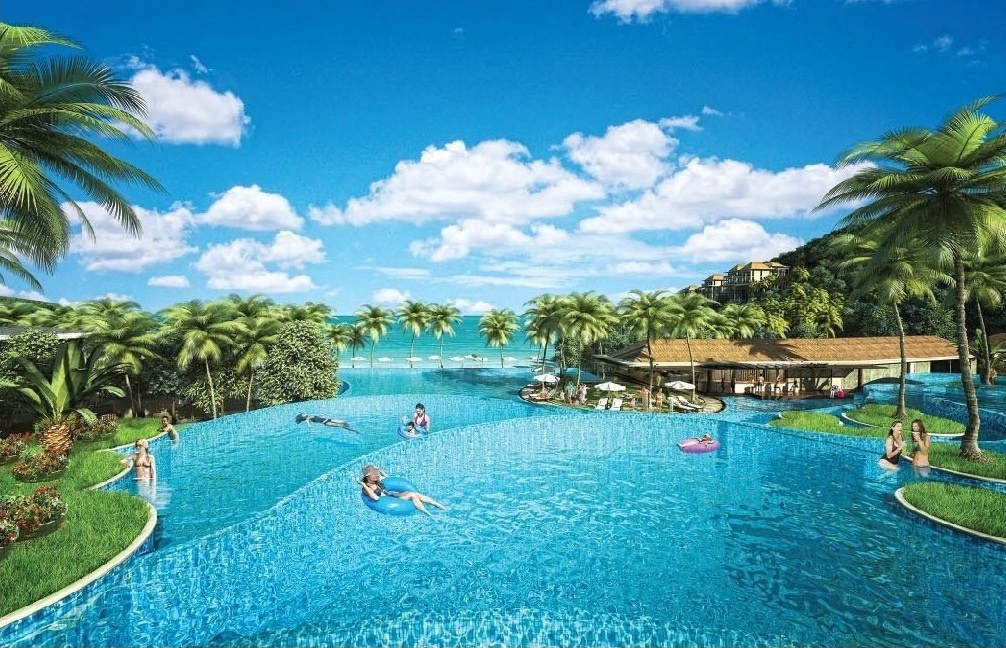 Phia Nam dao Phu Quoc duoc dau tu manh ve BDS nghi duong hinh anh