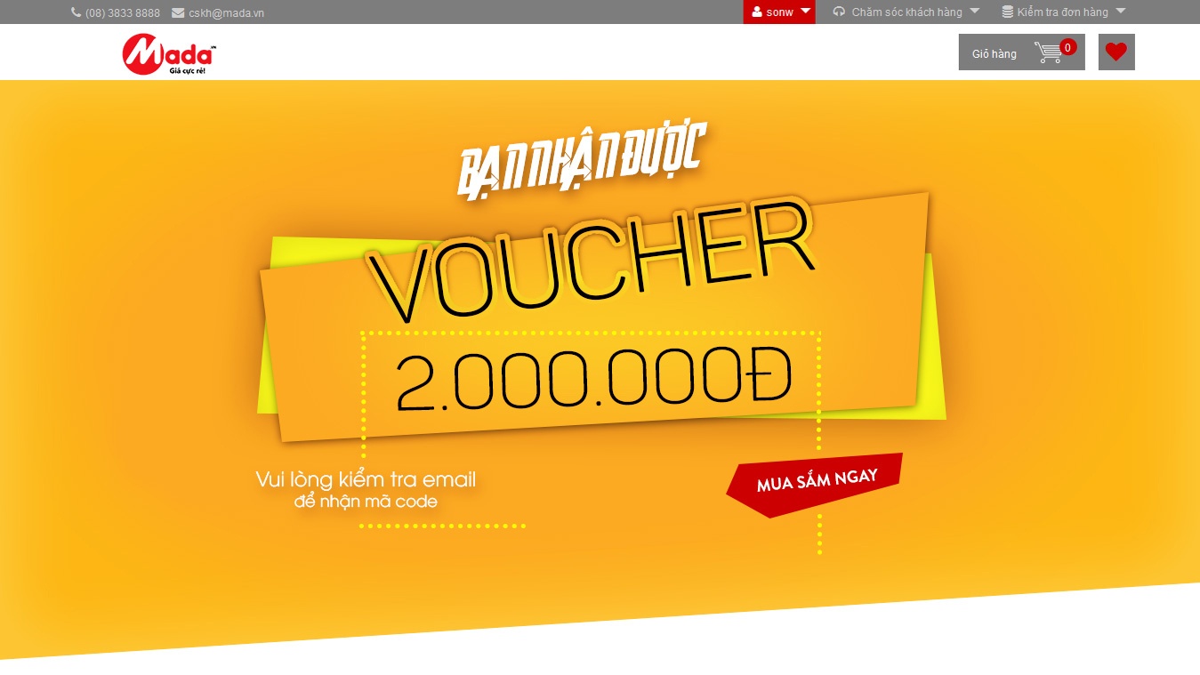 trang thuong mai dien tu Mada.vn anh 3