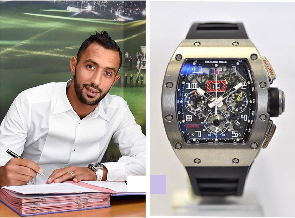 cac sao bong da dung dong ho Richard Mille anh 3