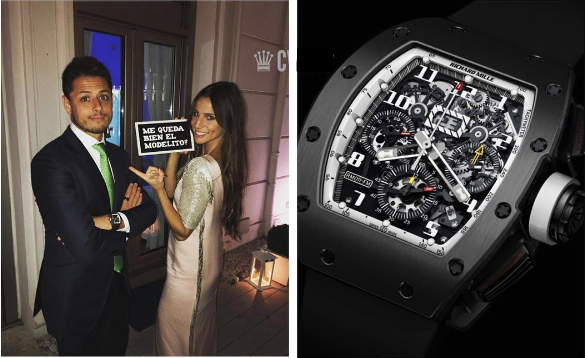 cac sao bong da dung dong ho Richard Mille anh 9