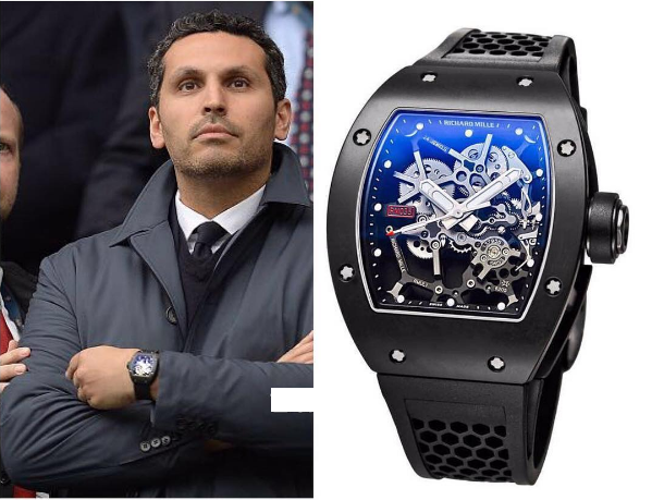 cac sao bong da dung dong ho Richard Mille anh 5