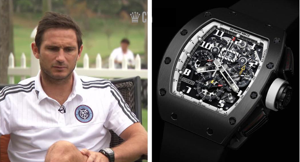 cac sao bong da dung dong ho Richard Mille anh 10