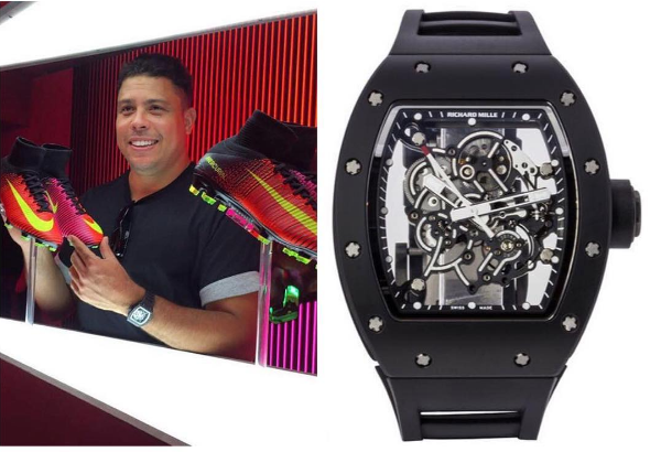 cac sao bong da dung dong ho Richard Mille anh 8