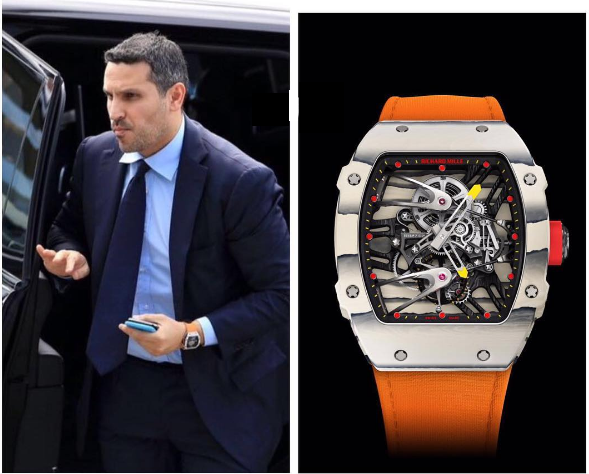 cac sao bong da dung dong ho Richard Mille anh 4