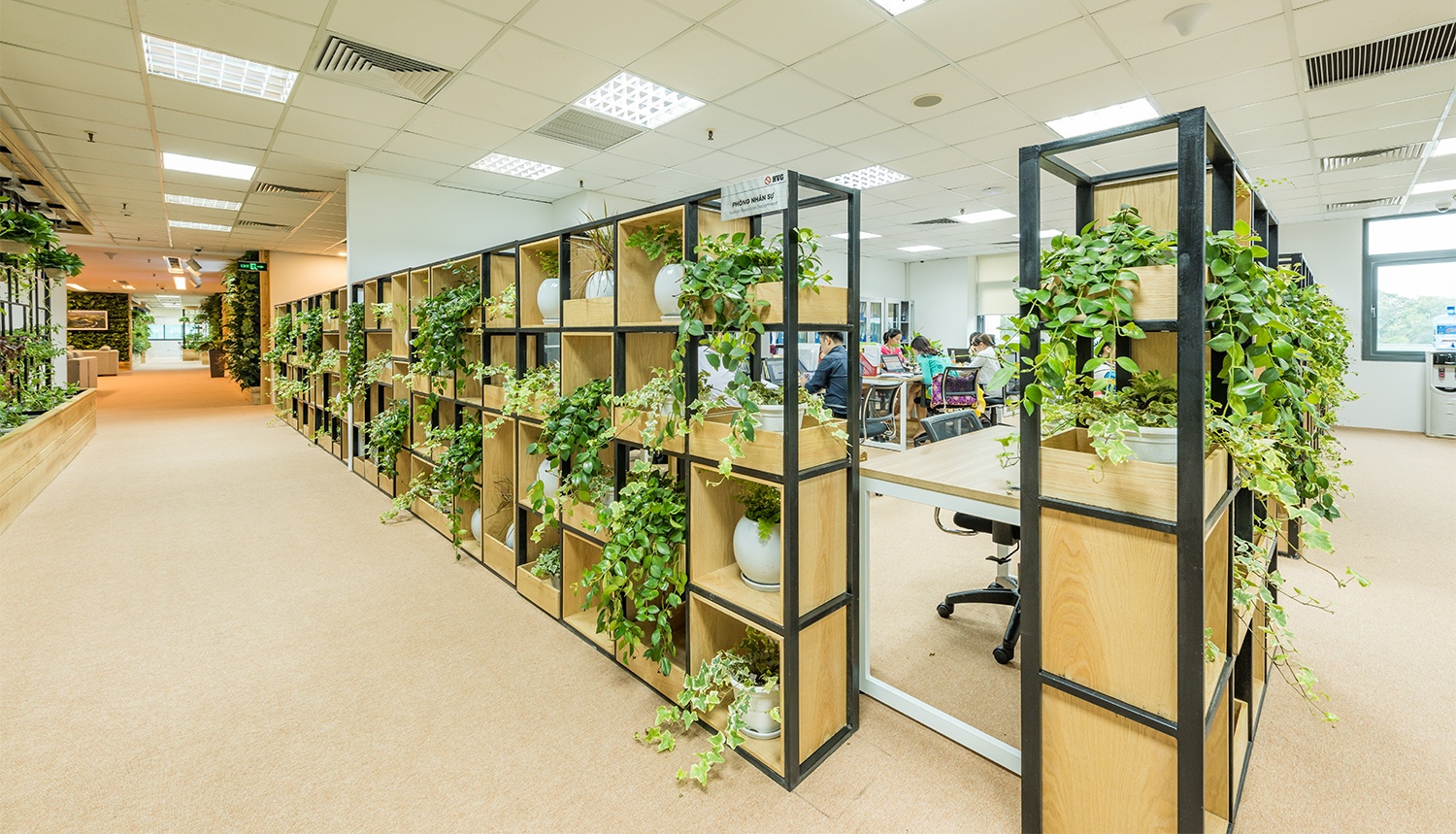 Khong gian lam viec xanh cua HVG Office anh 8