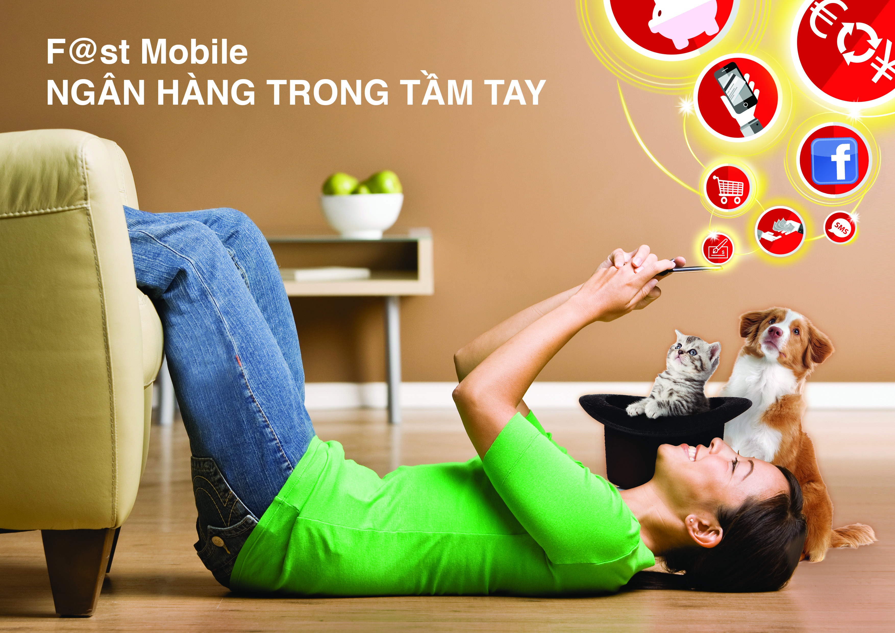 Dich vu mobile banking tao ban sac rieng cho ngan hang hinh anh