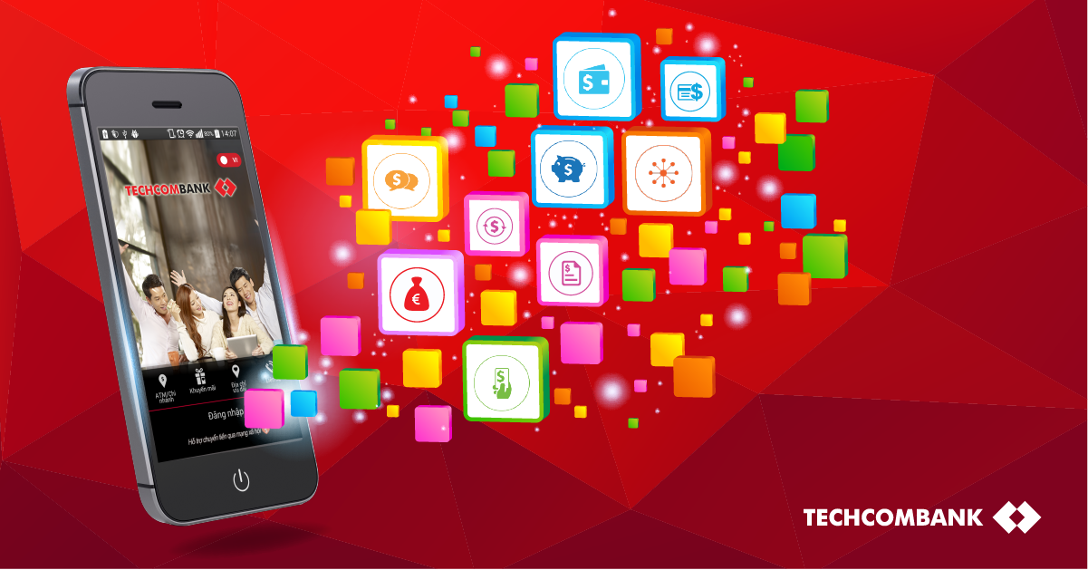 dich vu mobile banking cua Techcombank anh 1