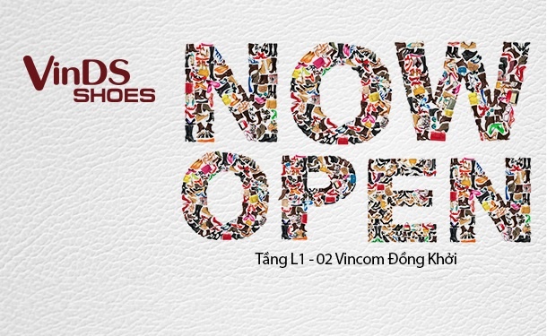 VinDS Shoes khuyen mai 20% nhan dip khai truong hinh anh