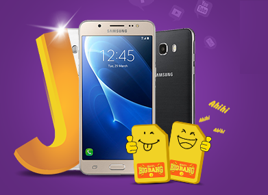 Chon Samsung Galaxy J, huong mot nam nghe goi mien phi hinh anh
